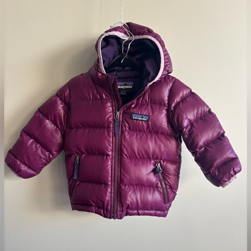 Patagonia Baby Magenta Hi-Loft Puffer Jacket